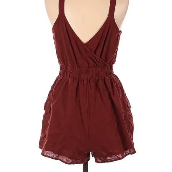 American Eagle Outfitters Orange Women's Romper M - Picture 4 of 4